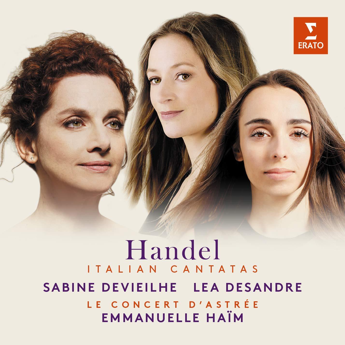 Emmanuelle Haim With Le Concert D'astree Feat - Handel - Italian Cantatas (Aminte E Fillide, Lucrezia, Armida Abbandonata) - Cd