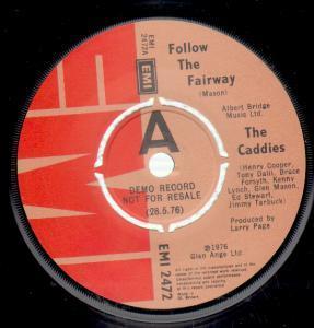 Caddies/Glen Mason - Follow The Fairway/Lee Trevino - 7 Inch