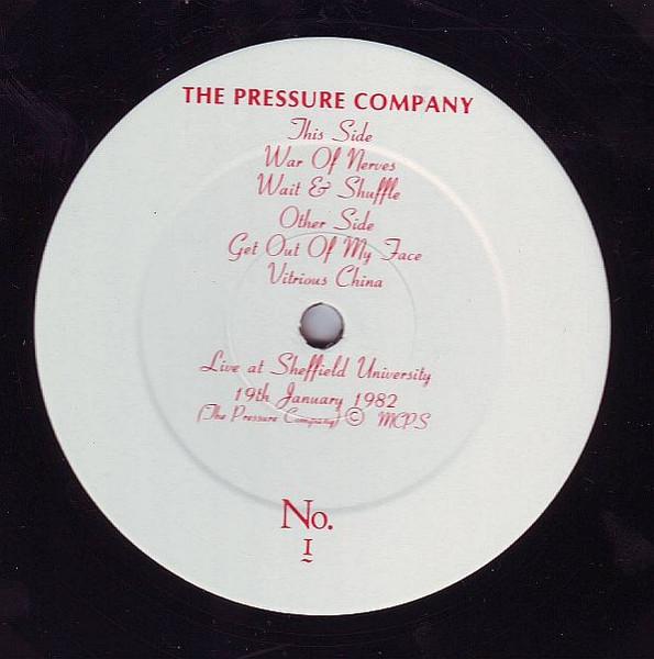 Pressure Company - Live In Sheffield 19 Jan 82 - Lp