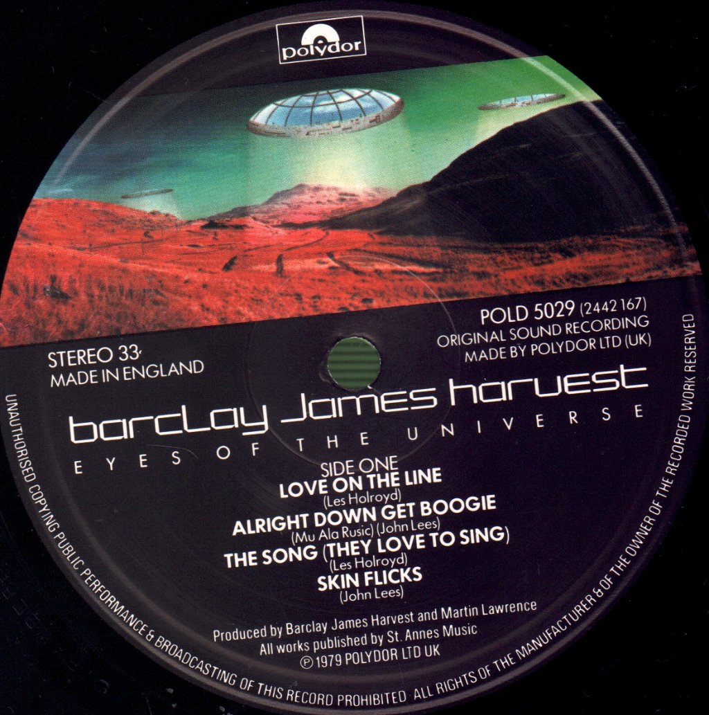Barclay James Harvest - Eyes Of The Universe - Lp