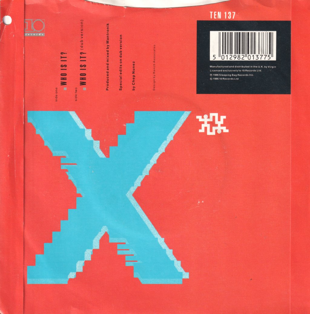Mantronix - Who Is It - 7 Inch