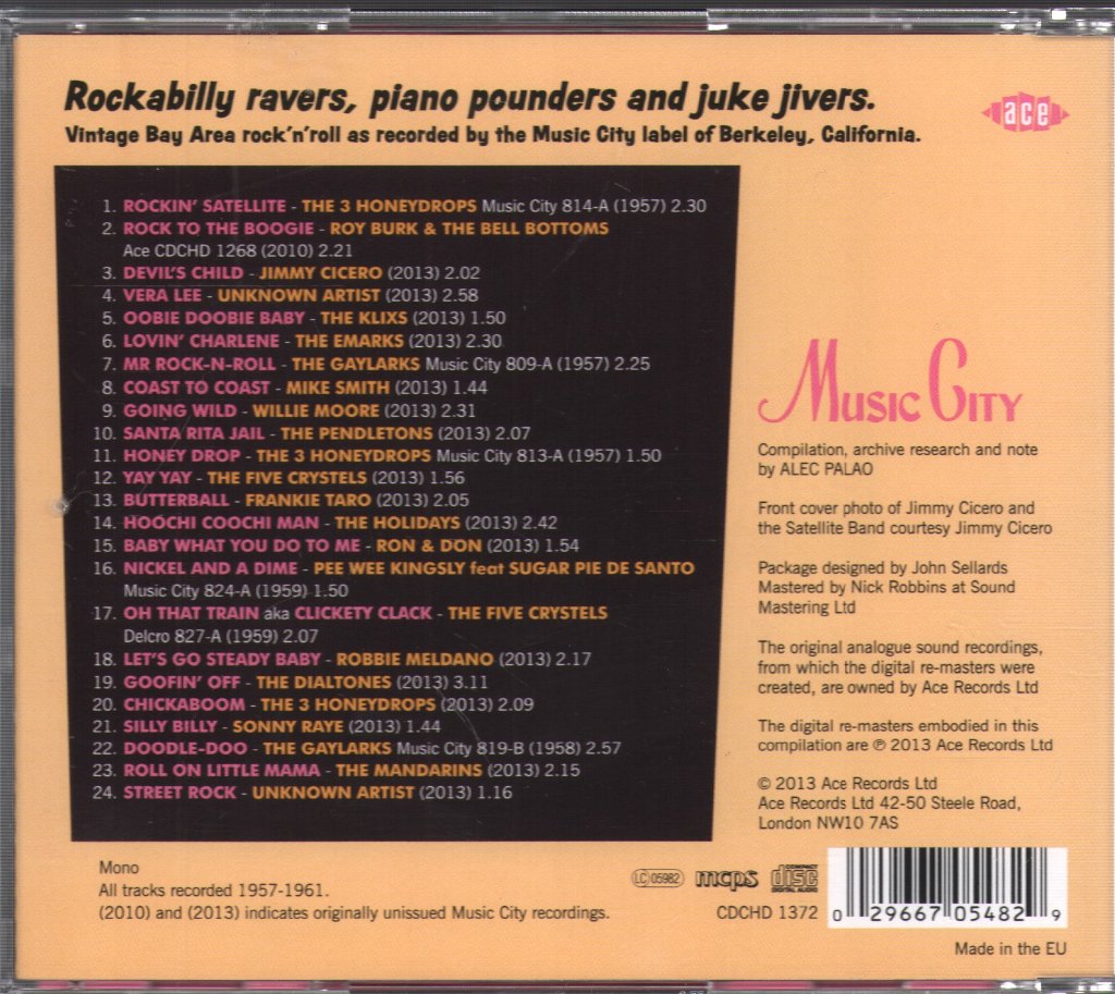 Various Artists - Going Wild!  Music City Rock ’N' Roll - Cd