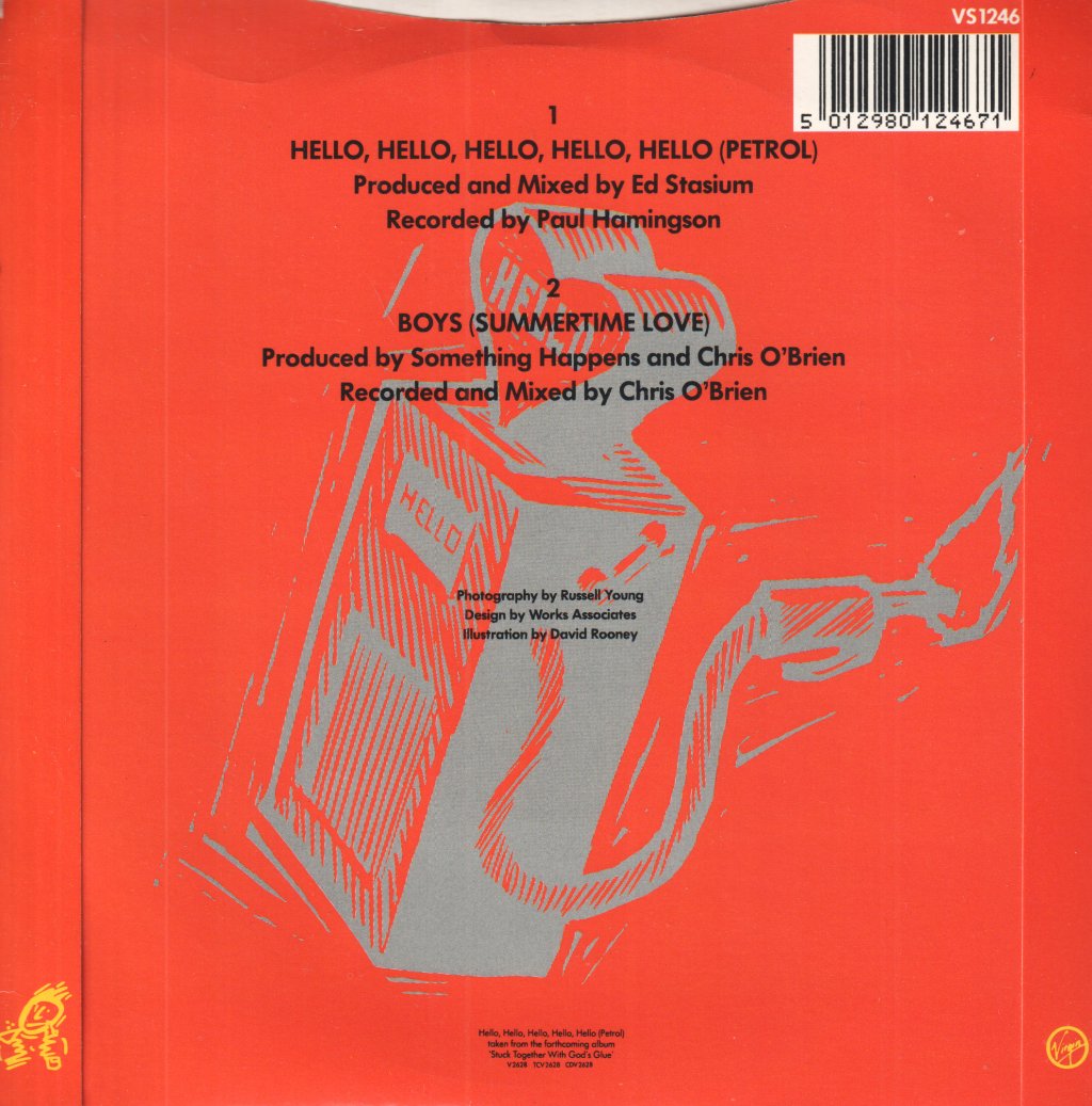 Something Happens - Hello Hello Hello Hello Hello - 7 Inch