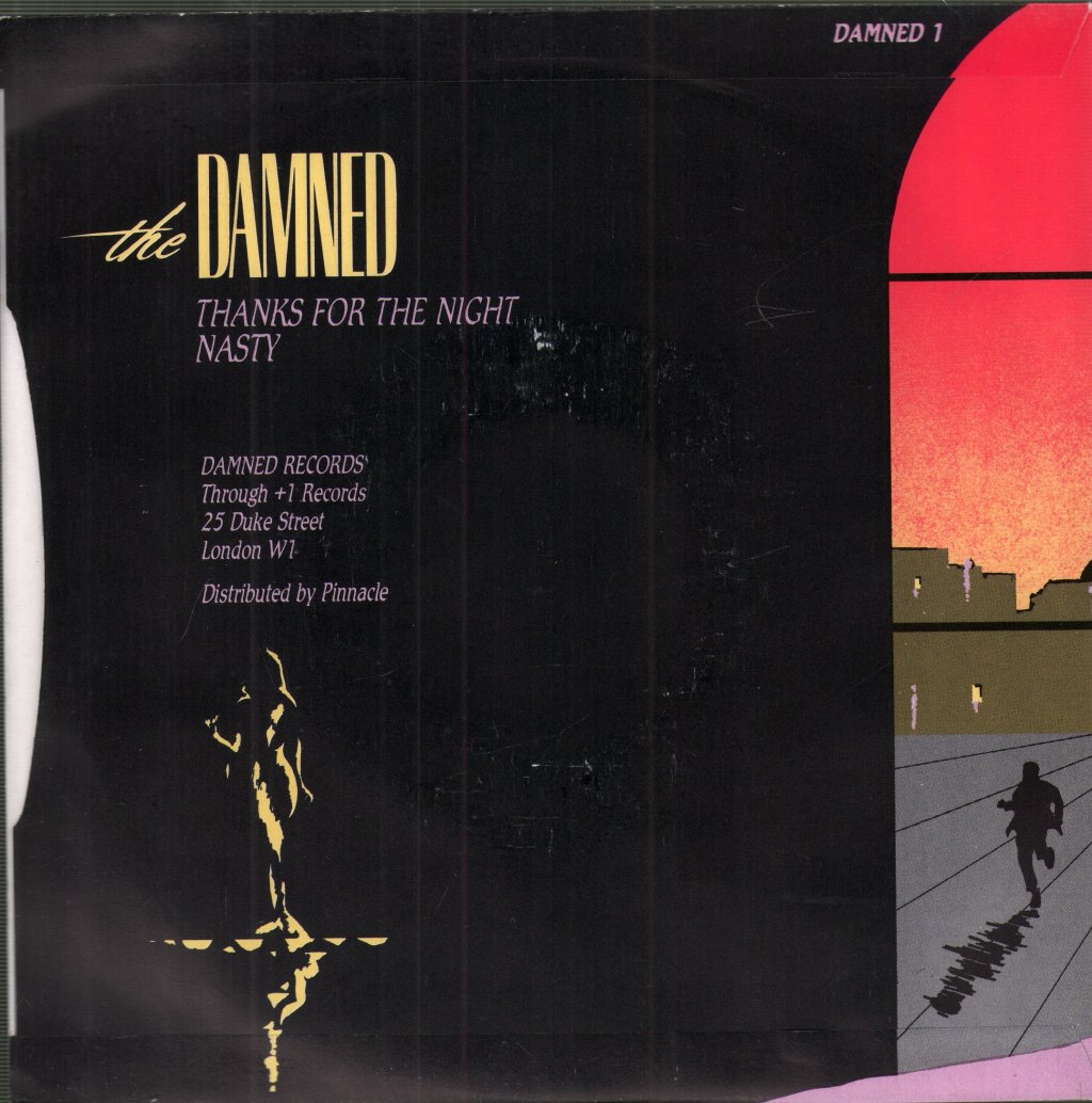 Damned (Punk) - Thanks For The Night - 7 Inch
