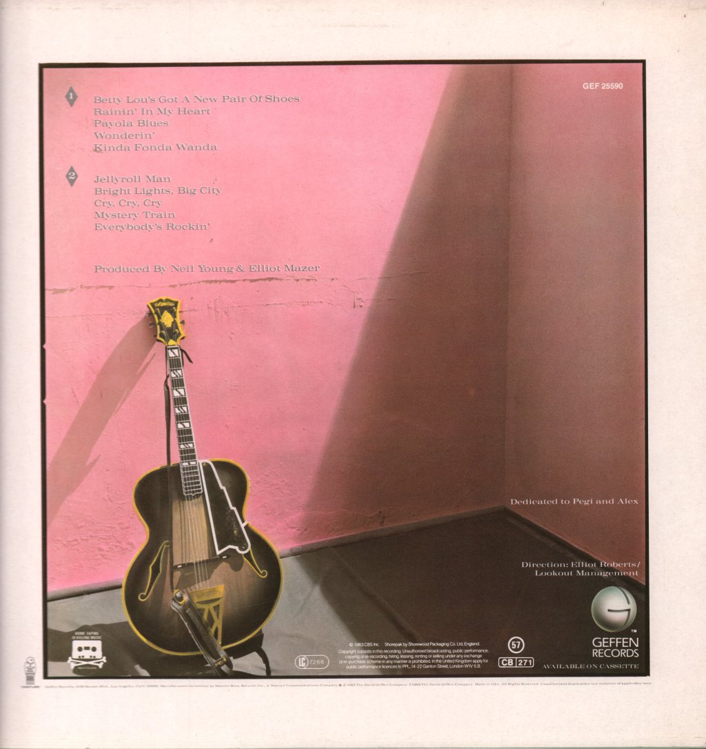 Neil Young And The Shocking Pinks - Everybody's Rockin' - Lp