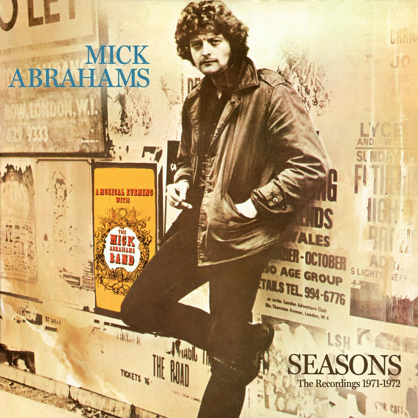 Mick Abrahams - Seasons - the Recordings 1971-1972 2cd Digipak - Double Cd