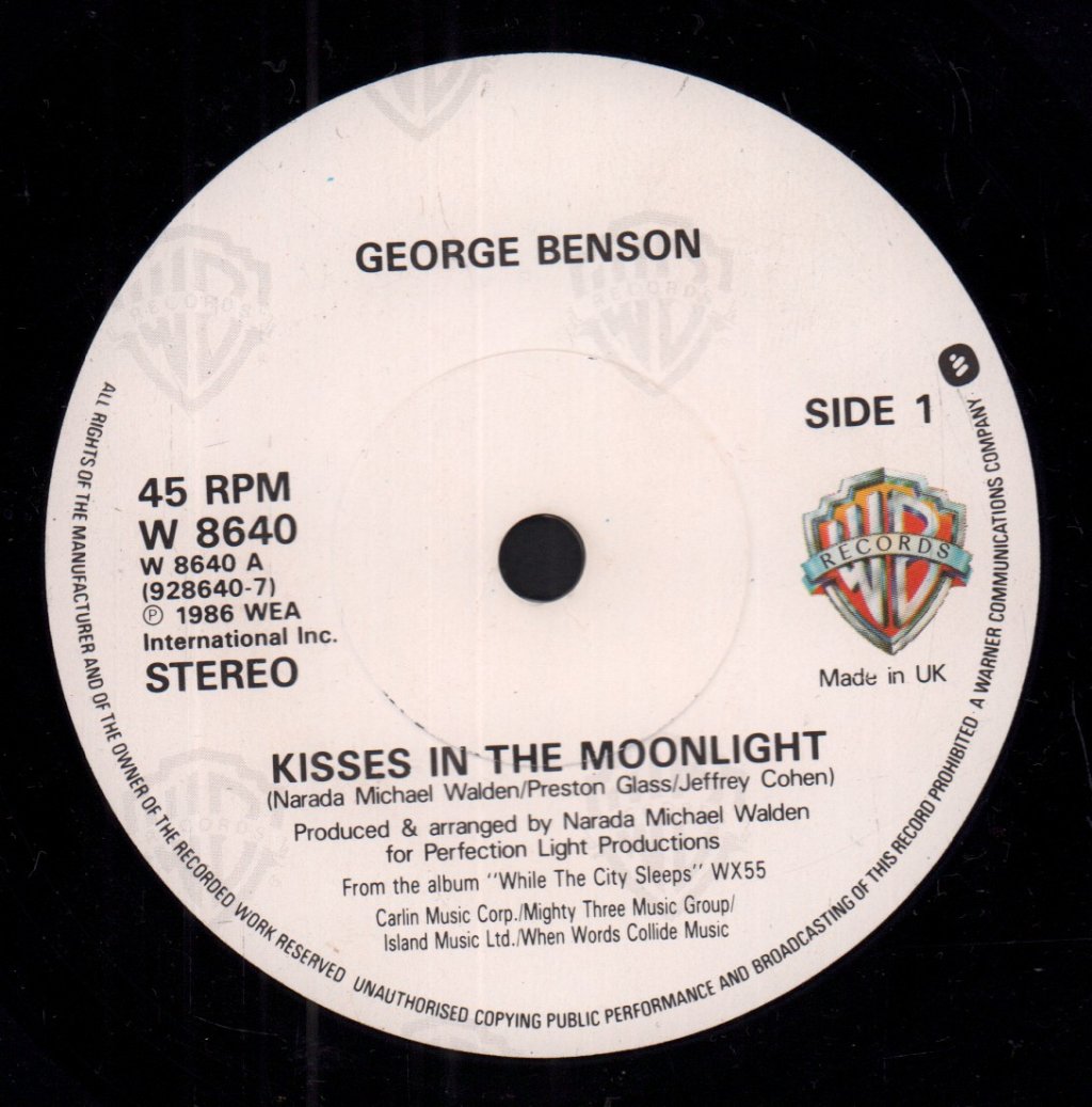 George Benson - Kisses In The Moonlight - 7 Inch