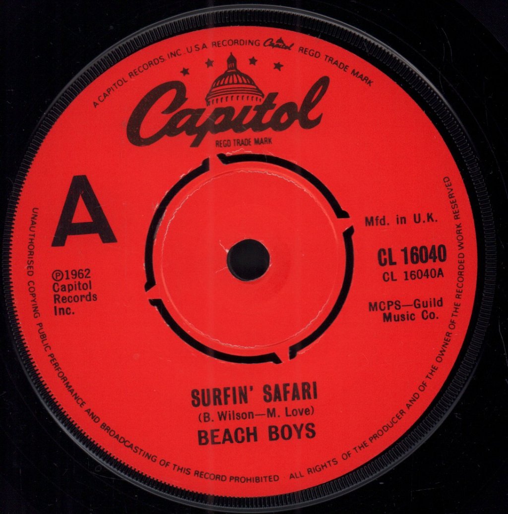 Beach Boys - Surfin' Safari - 7 Inch