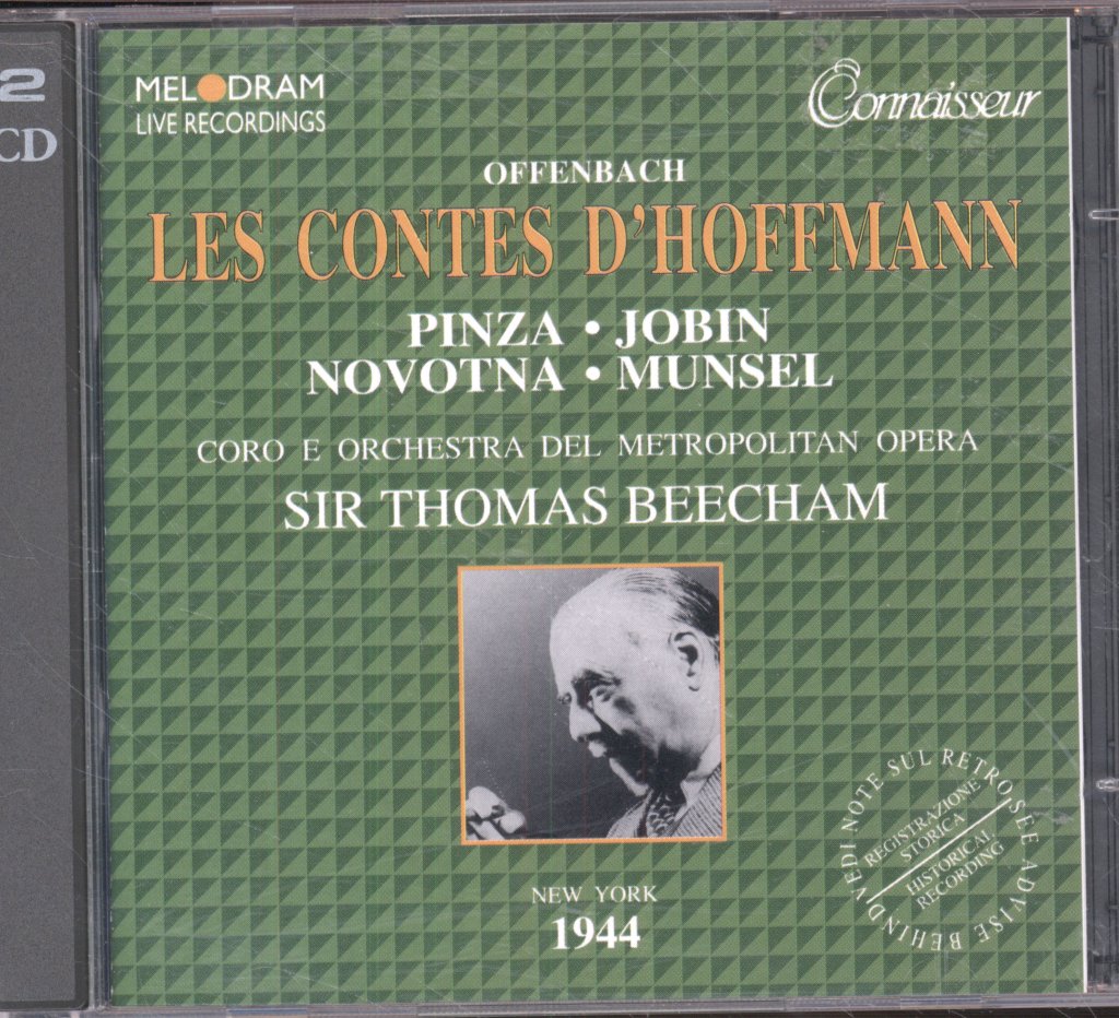 Chorus & Orchestra Of The Metropolitan Opera, Sir Thomas Beecham - Offenbach: Les Contes D'Hoffmann - Double Cd
