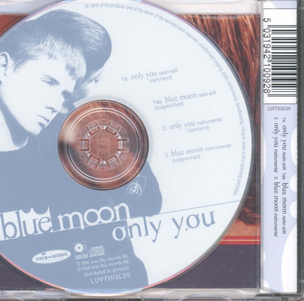 John Alford - Blue Moon / Only You - Cd