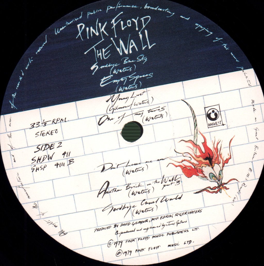 Pink Floyd - Wall - Double Lp