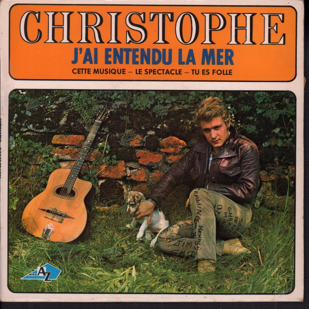 Christophe - J'ai Entendu La Mer - 7 Inch