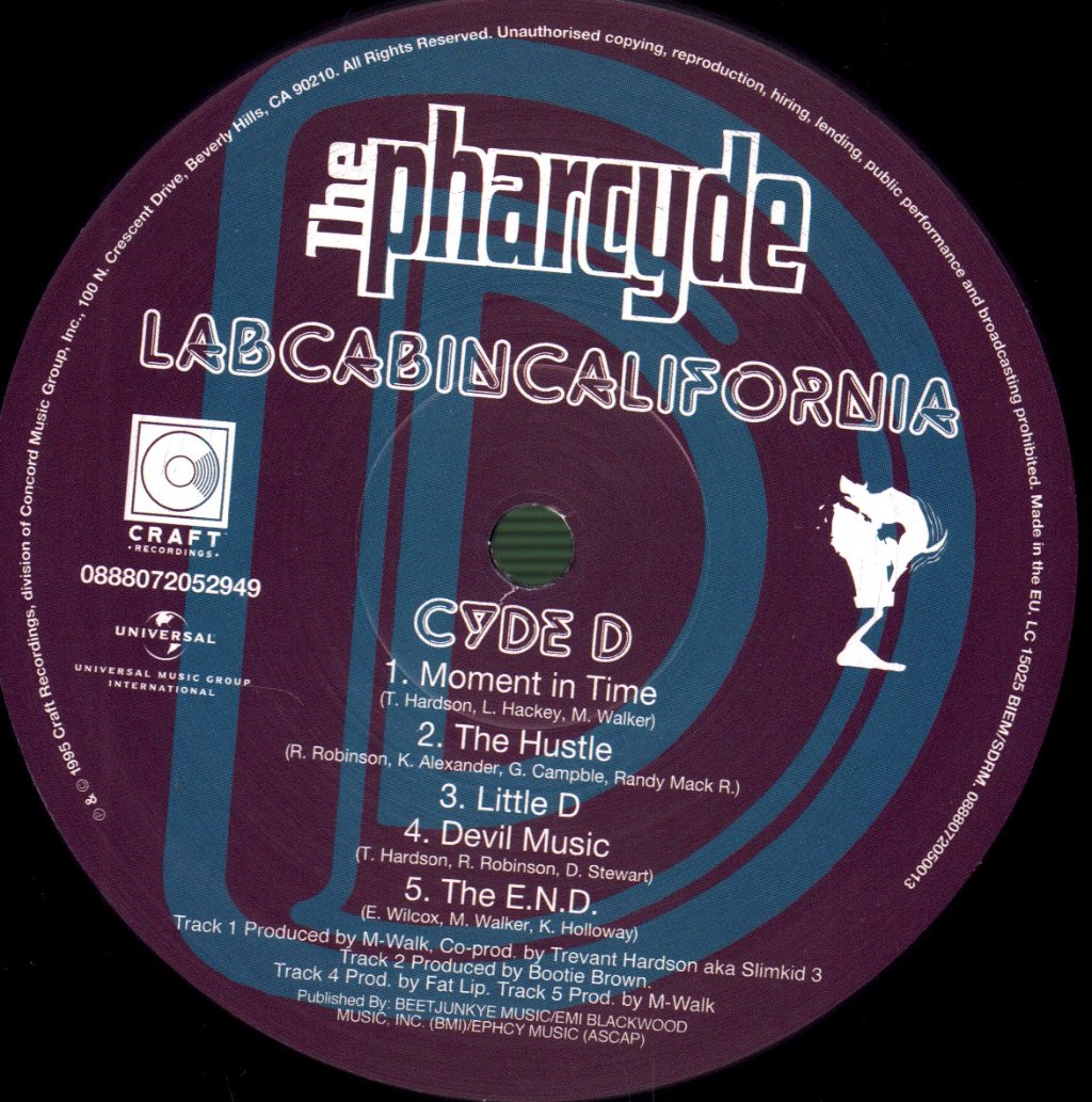 Pharcyde - Labcabincalifornia - Double Lp