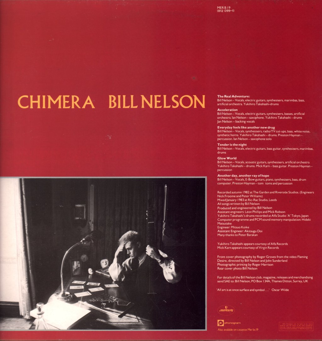 Bill Nelson - Chimera - Lp