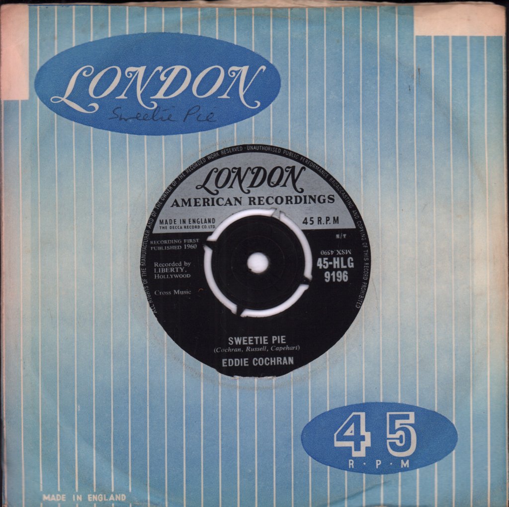 Eddie Cochran - Sweetie Pie - 7 Inch
