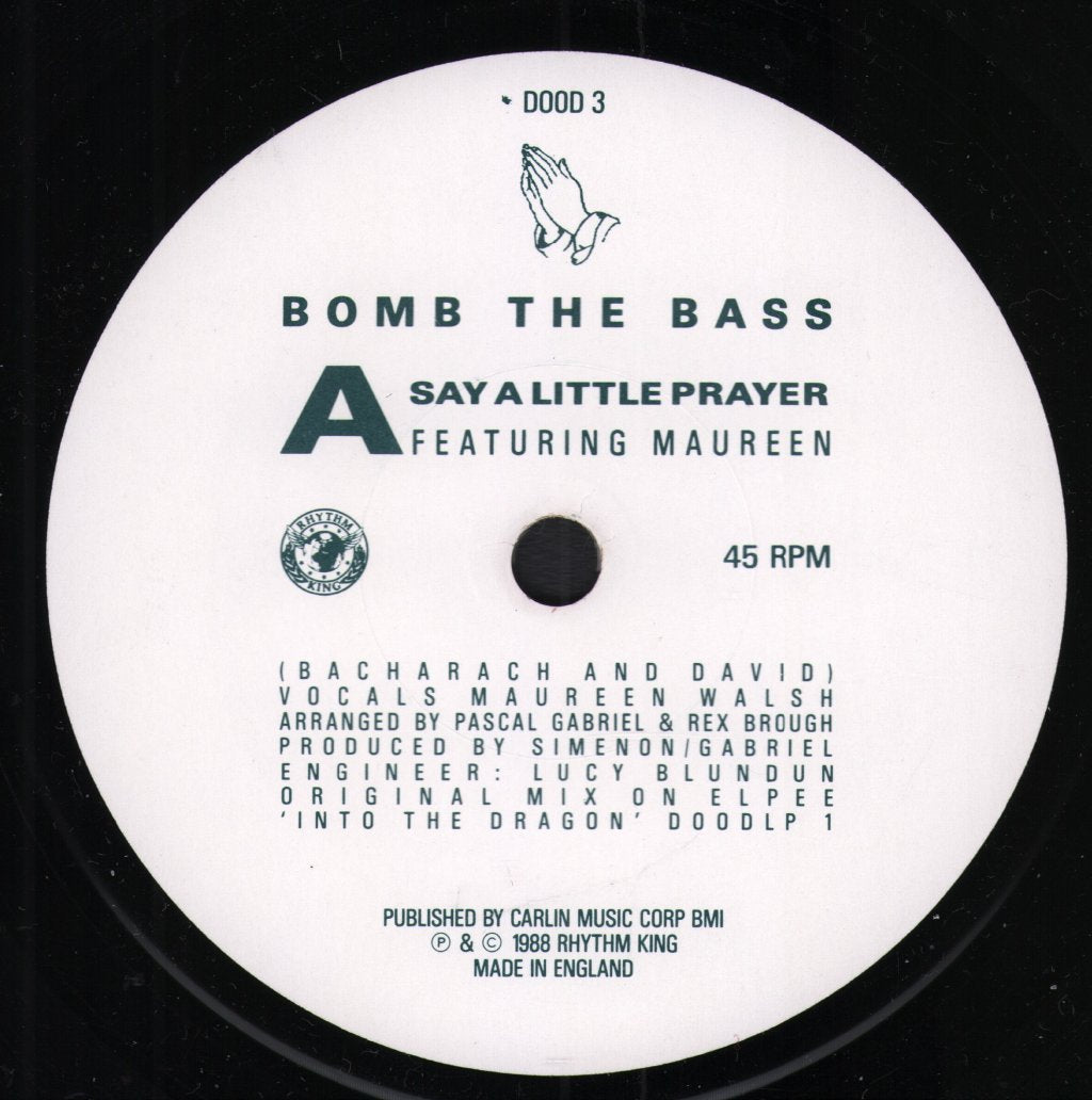 Bomb The Bass - Say A Little Prayer - 7 Inch