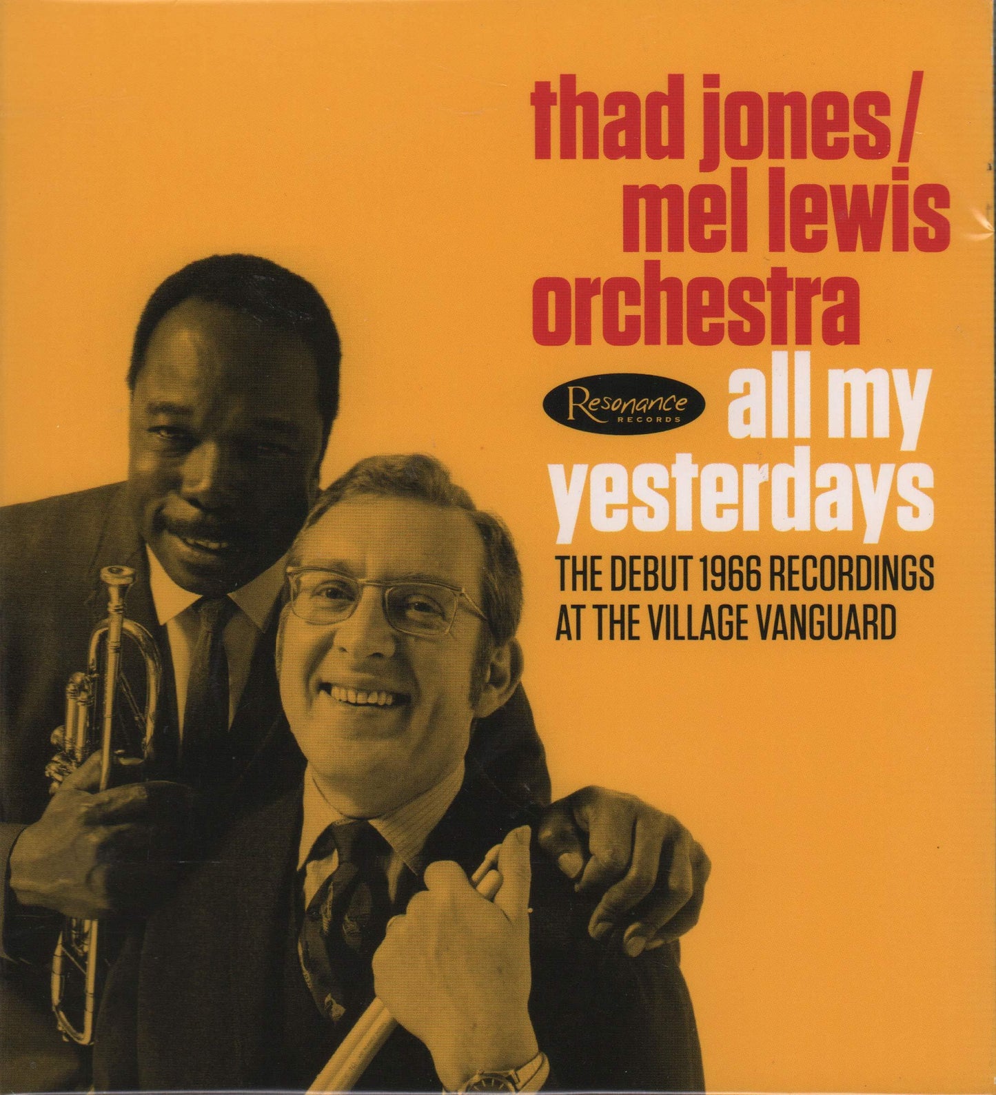 Thad Jones / Mel Lewis Orchestra - All My Yesterdays - Double Cd