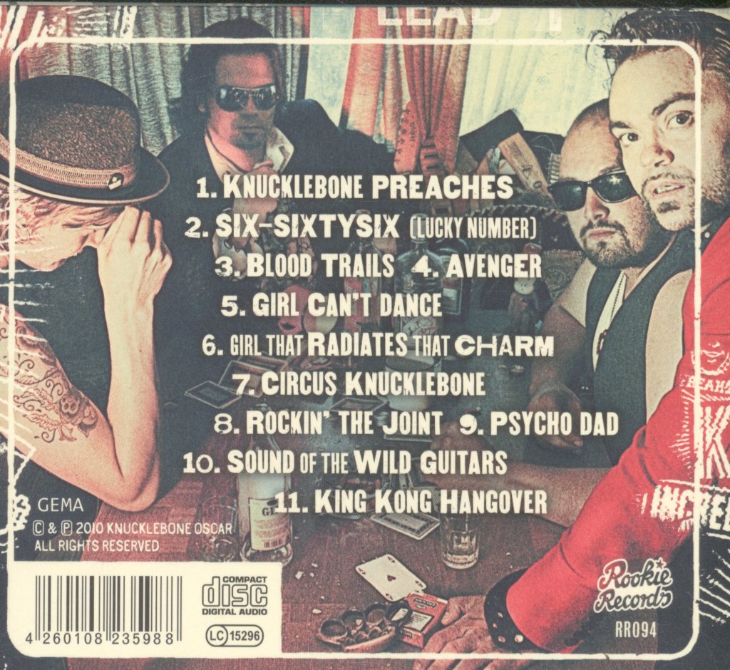 Knucklebone Oscar - Welcome To Trash Vegas - Cd