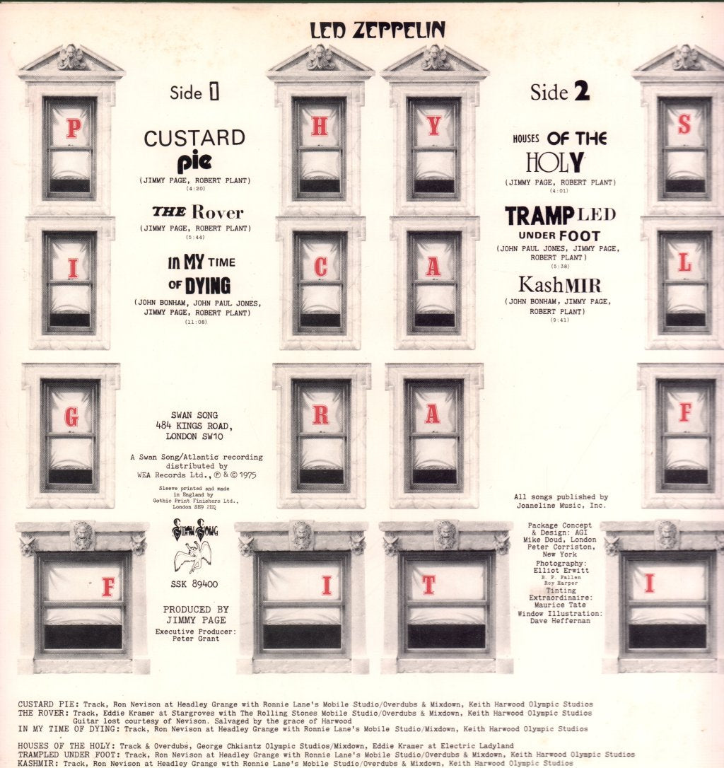 Led Zeppelin - Physical Graffiti - Double Lp