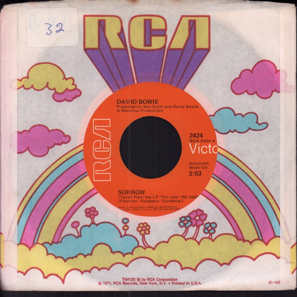 David Bowie - Sorrow - 7 Inch