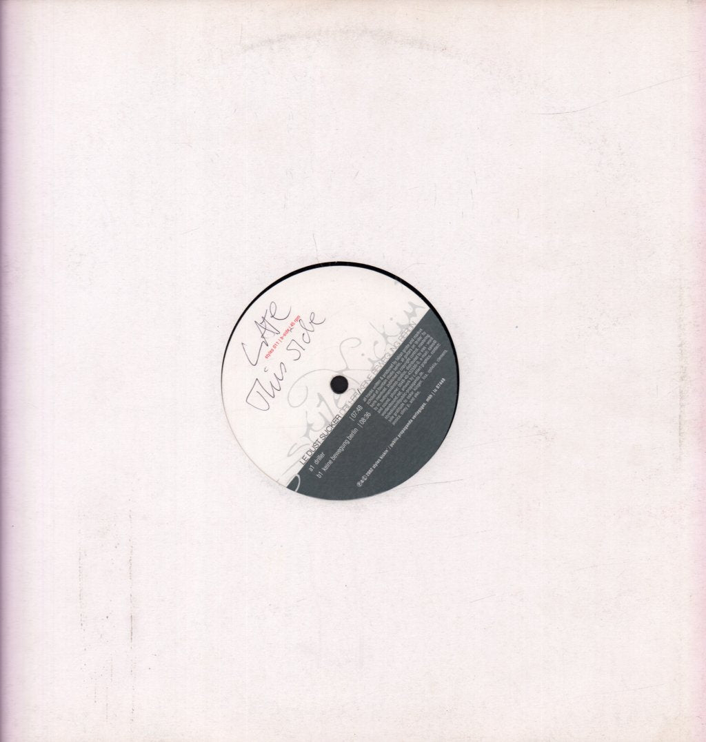Le Dust Sucker - Driller / Keine Bewegung Berlin - 12 Inch