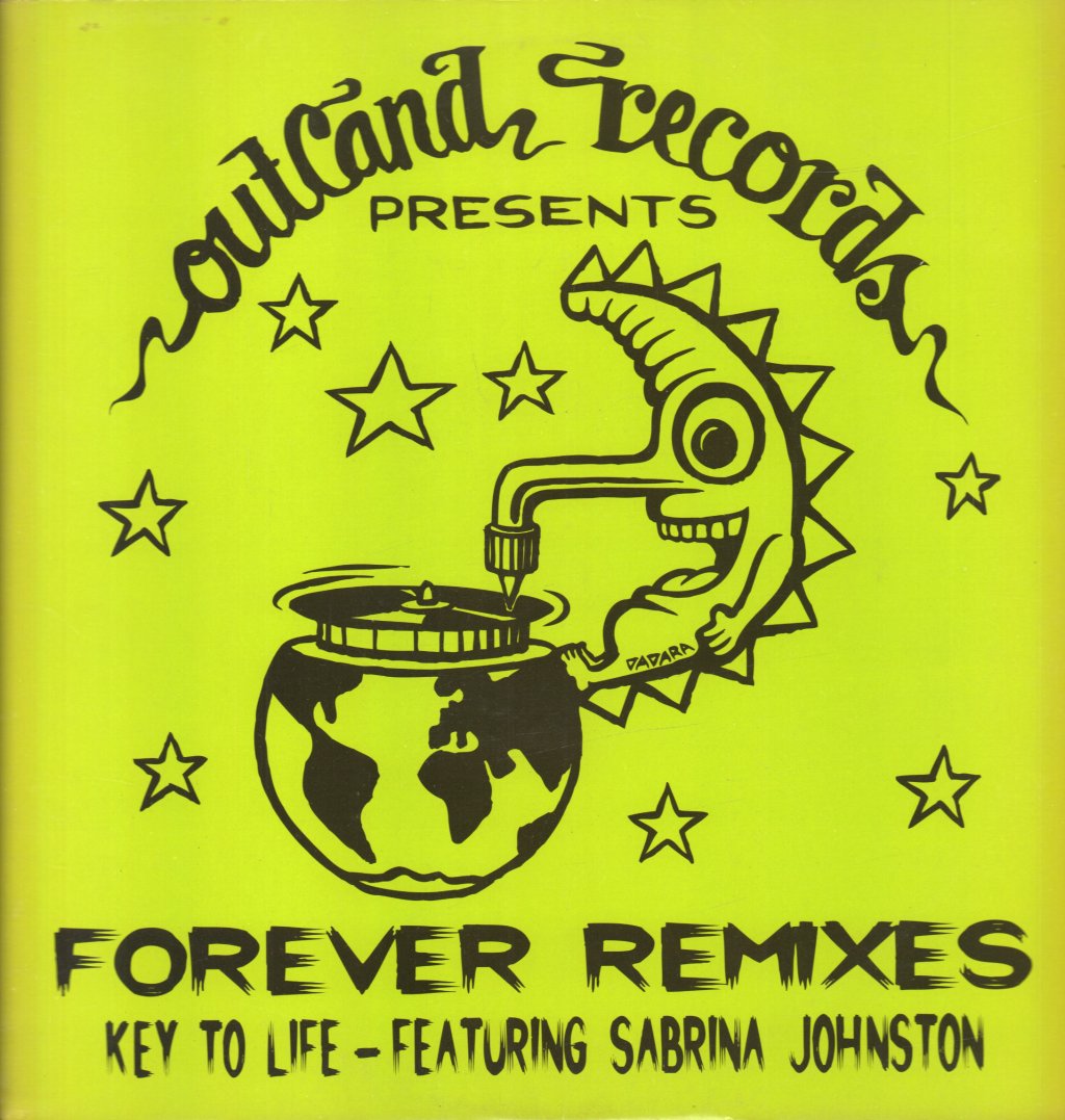 Key To Life Featuring Sabrina Johnston - Forever Remixes - 12 Inch