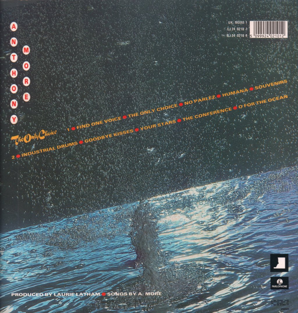 Anthony More - Only Choice - Lp