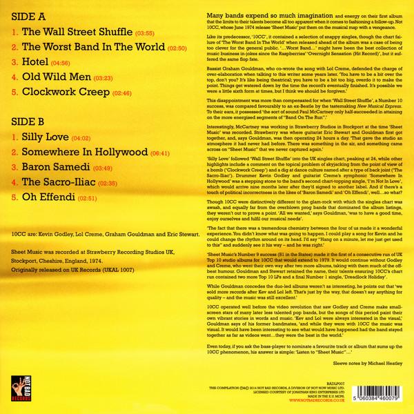 10cc - Sheet Music - Lp