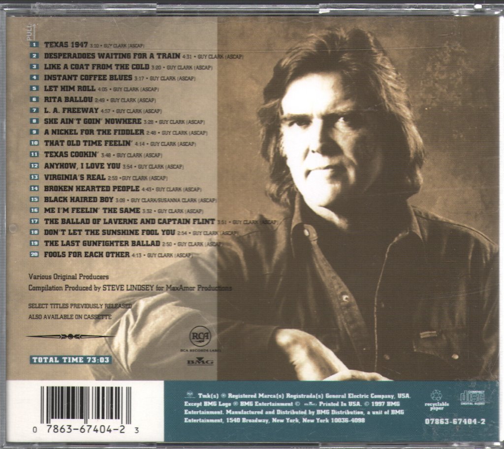 Guy Clark - Essential Guy Clark - Cd