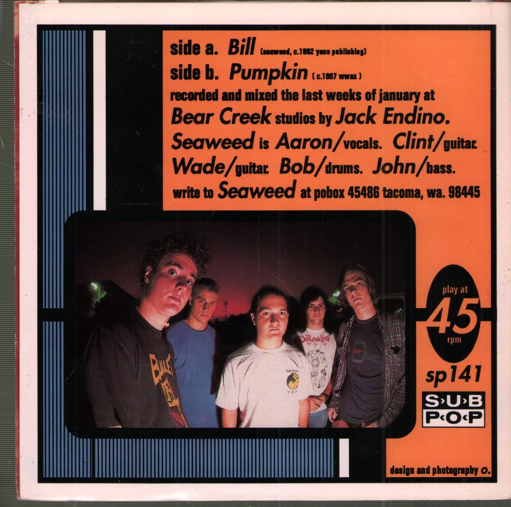 Seaweed - Bill - 7 Inch