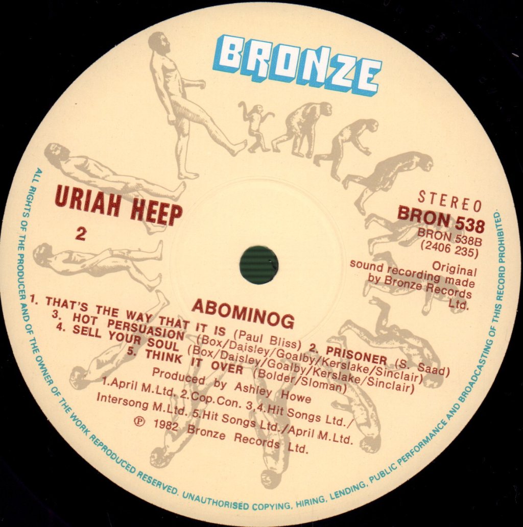 Uriah Heep - Abominog - Lp