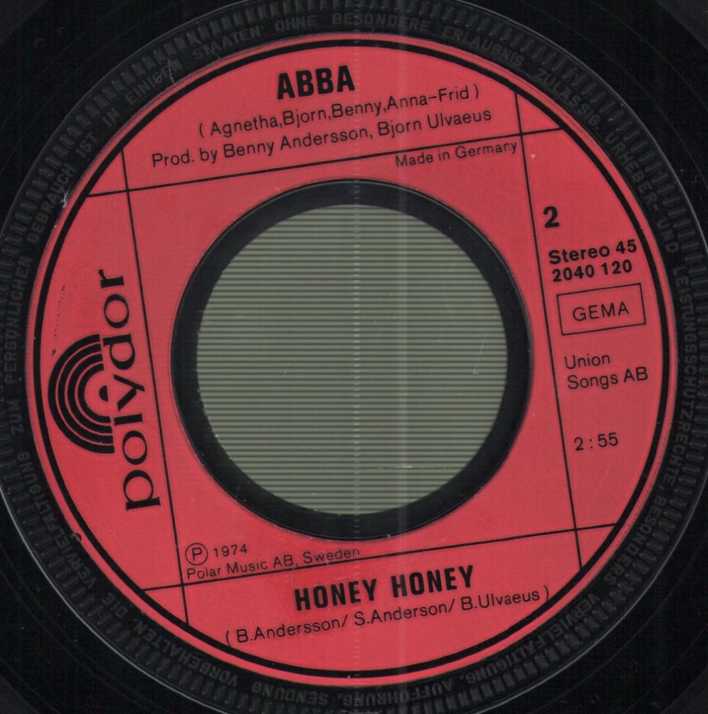 ABBA - Ring Ring / Honey Honey - 7 Inch