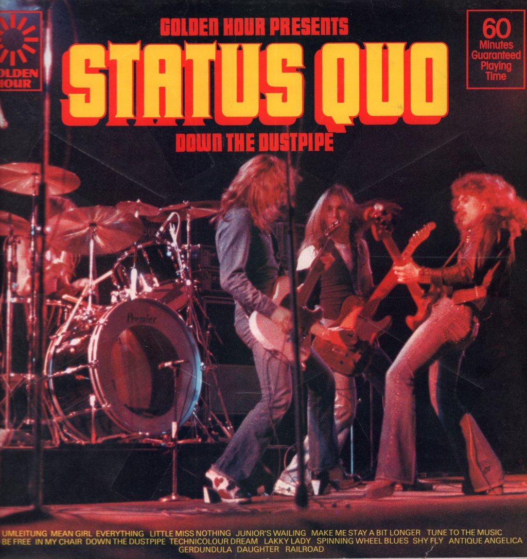 Status Quo - Down The Dustpipe - Lp