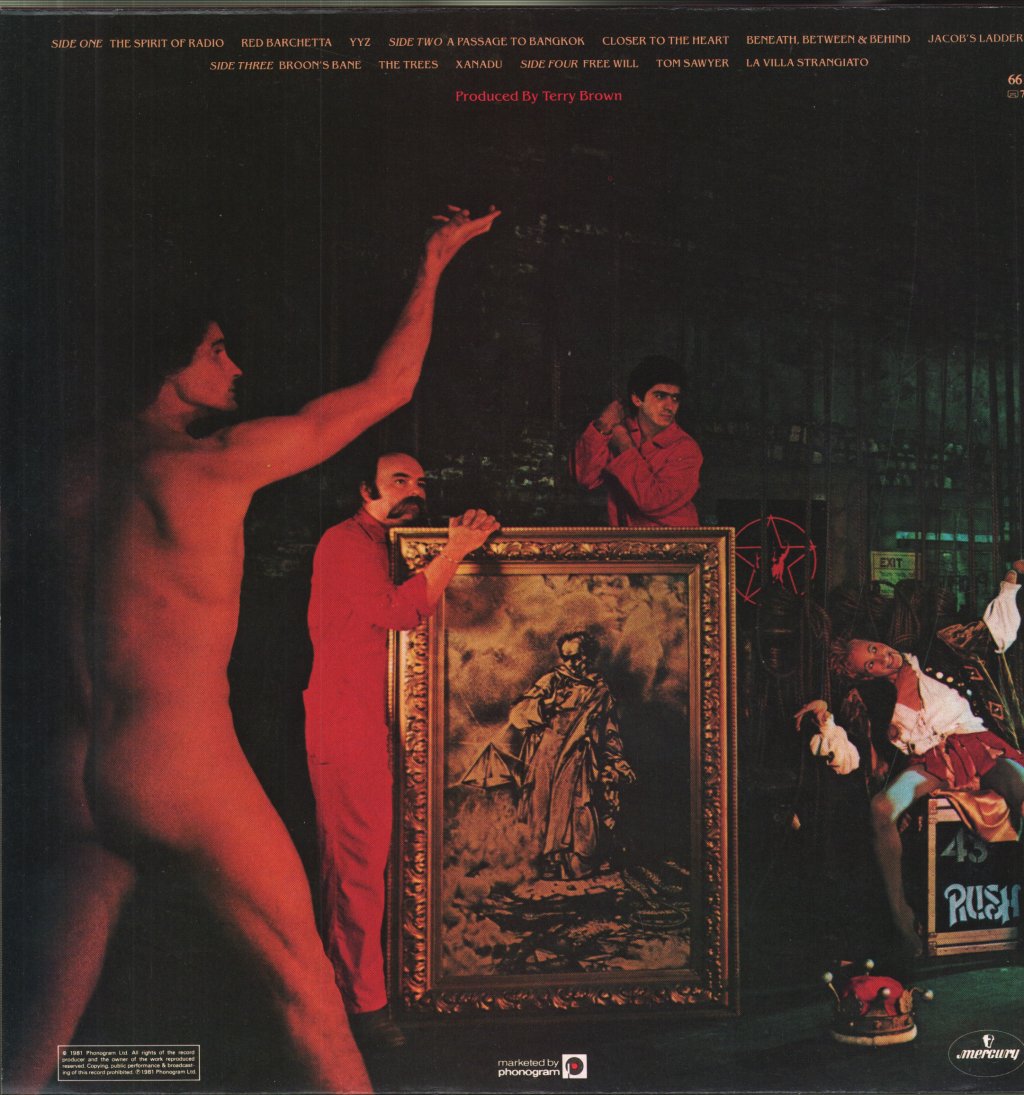 Rush - Exit Stage Left - Double Lp