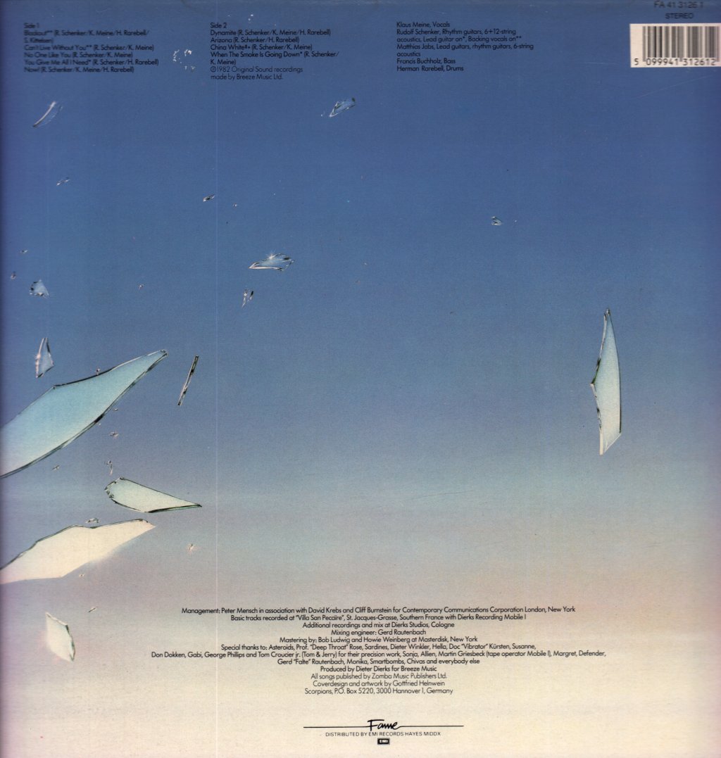 Scorpions - Blackout - Lp
