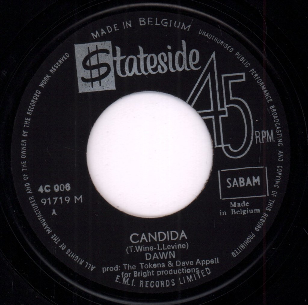Dawn (70'S Artist) - Candida - 7 Inch