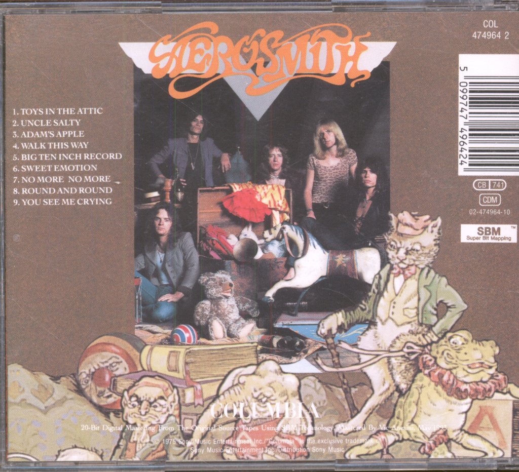 Aerosmith - Toys In The Attic - Cd