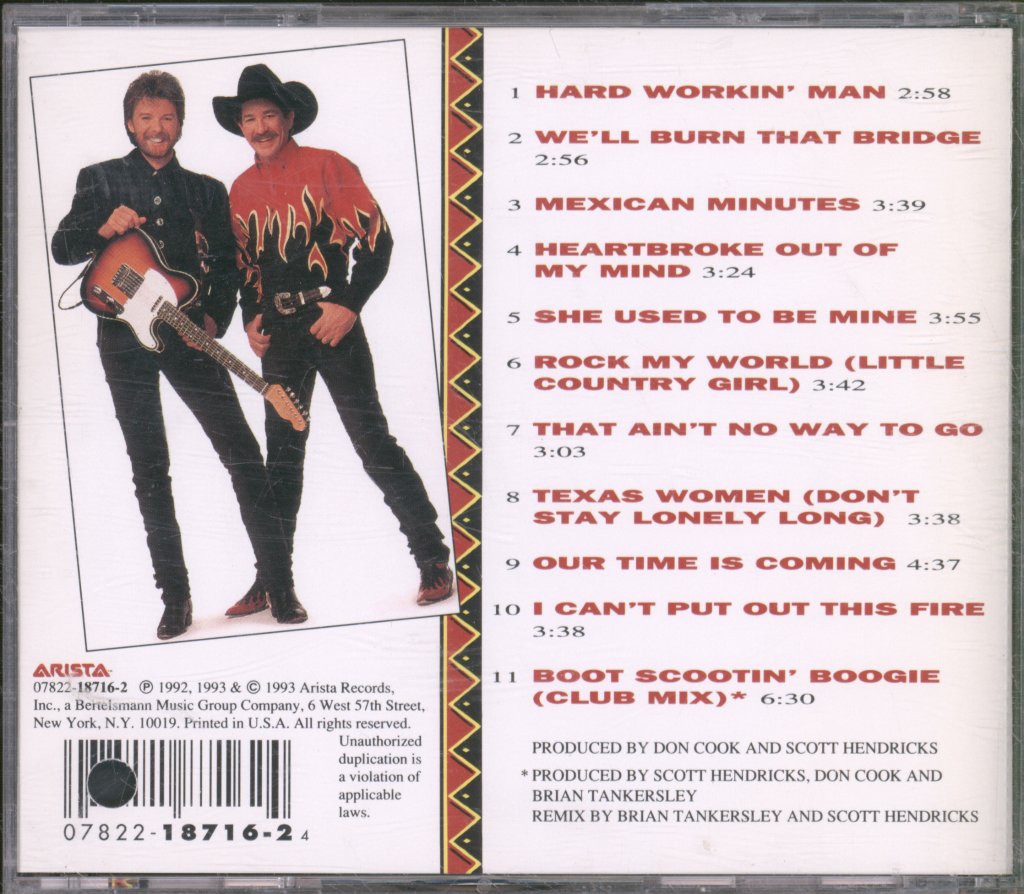 Brooks And Dunn - Hard Workin' Man - Cd