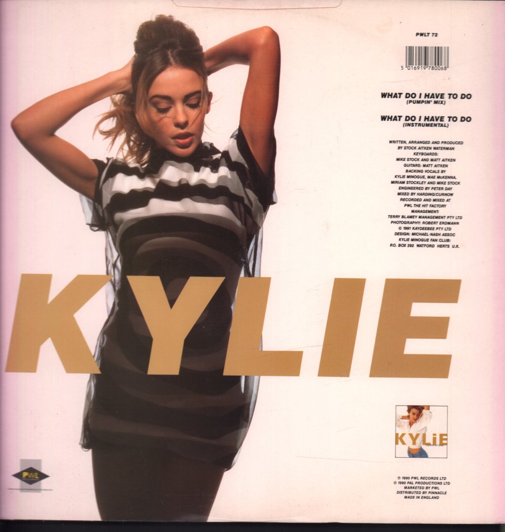 Kylie Minogue - What Do I Have To Do - 12 Inch