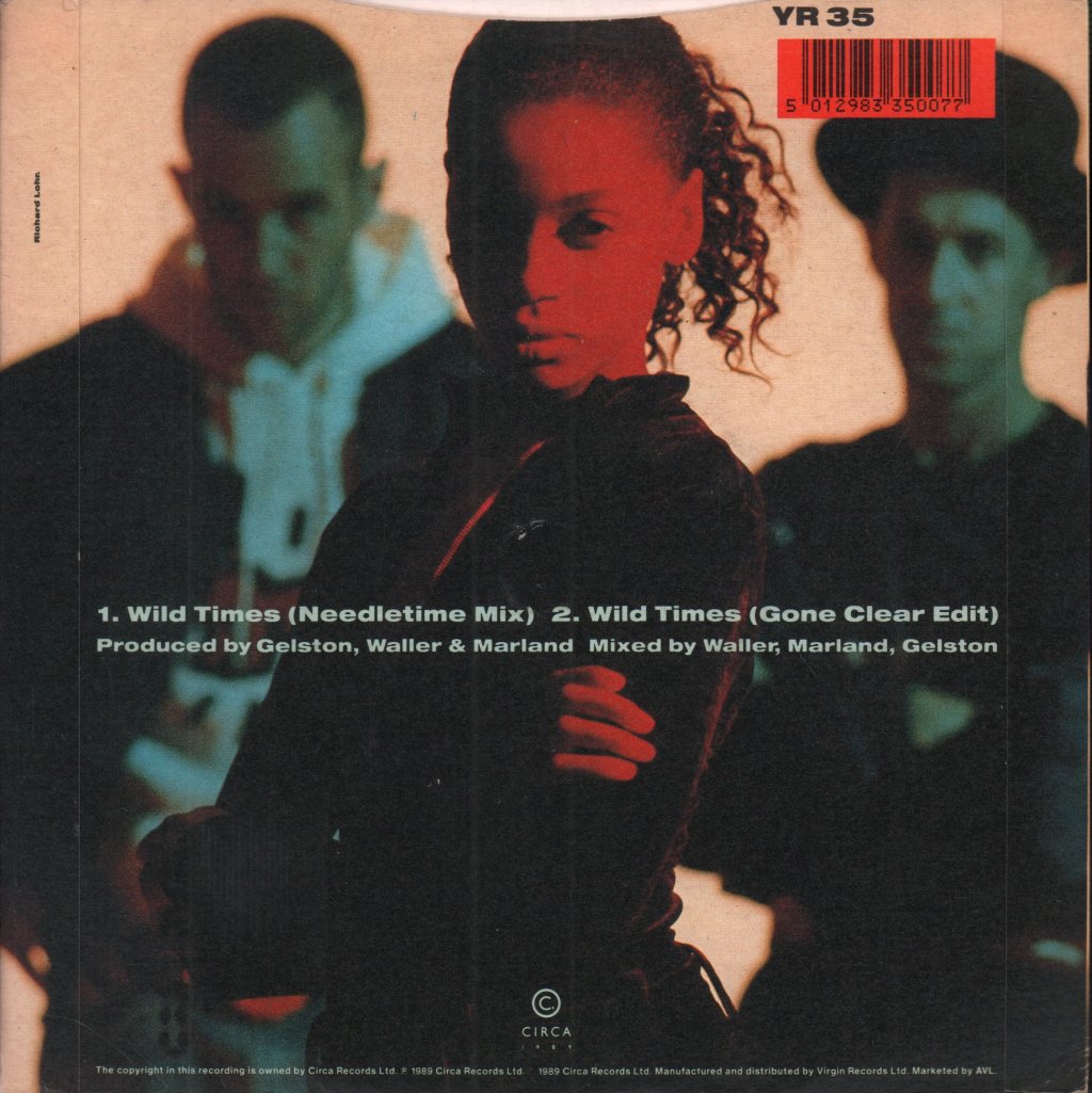 De-Lite Featuring Oscar Child - Wild Times - 7 Inch