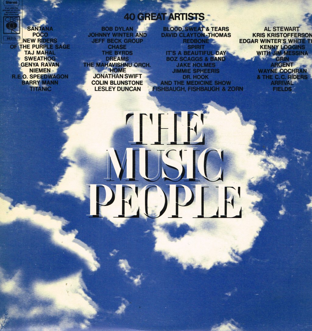 Various Artists - Music People - 40 Great Artists - Triple Lp