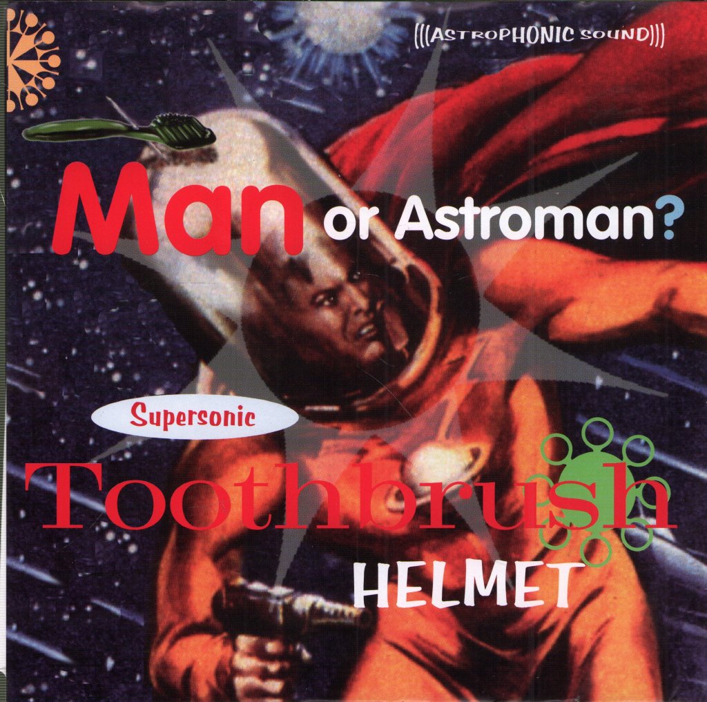 Man Or Astro-Man? - Supersonic Toothbrush Helmet - 7 Inch