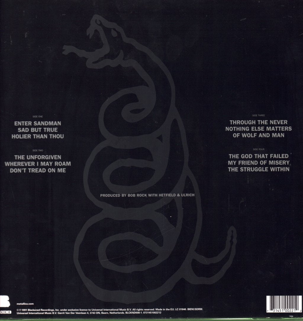 Metallica - Metallica - Double Lp