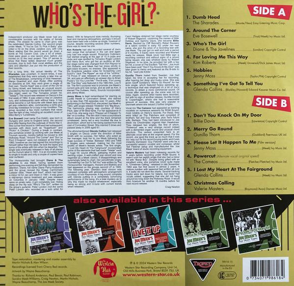 Various Artists - Joe Meek's Tea Chest Tapes: Who's The Girl? - 10 Inch