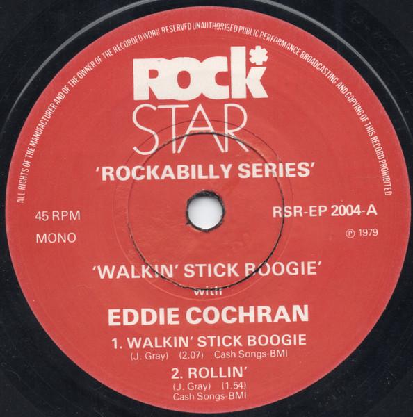 Eddie Cochran - Walkin' Stick Boogie - 7 Inch