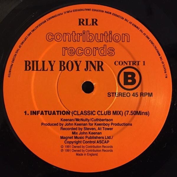Billy Boy Jnr - Infatuation - 12 Inch