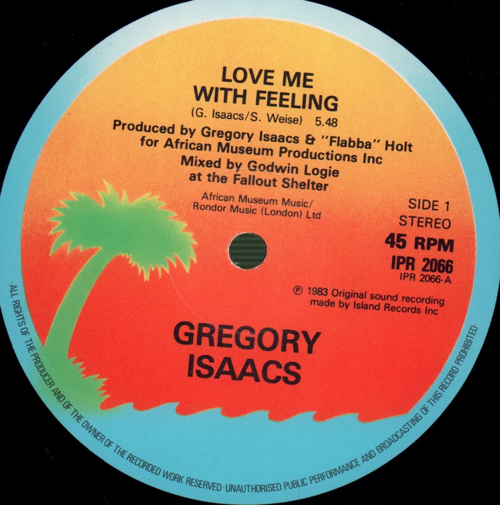Gregory Isaacs - Love Me With Feeling - 12 Inch