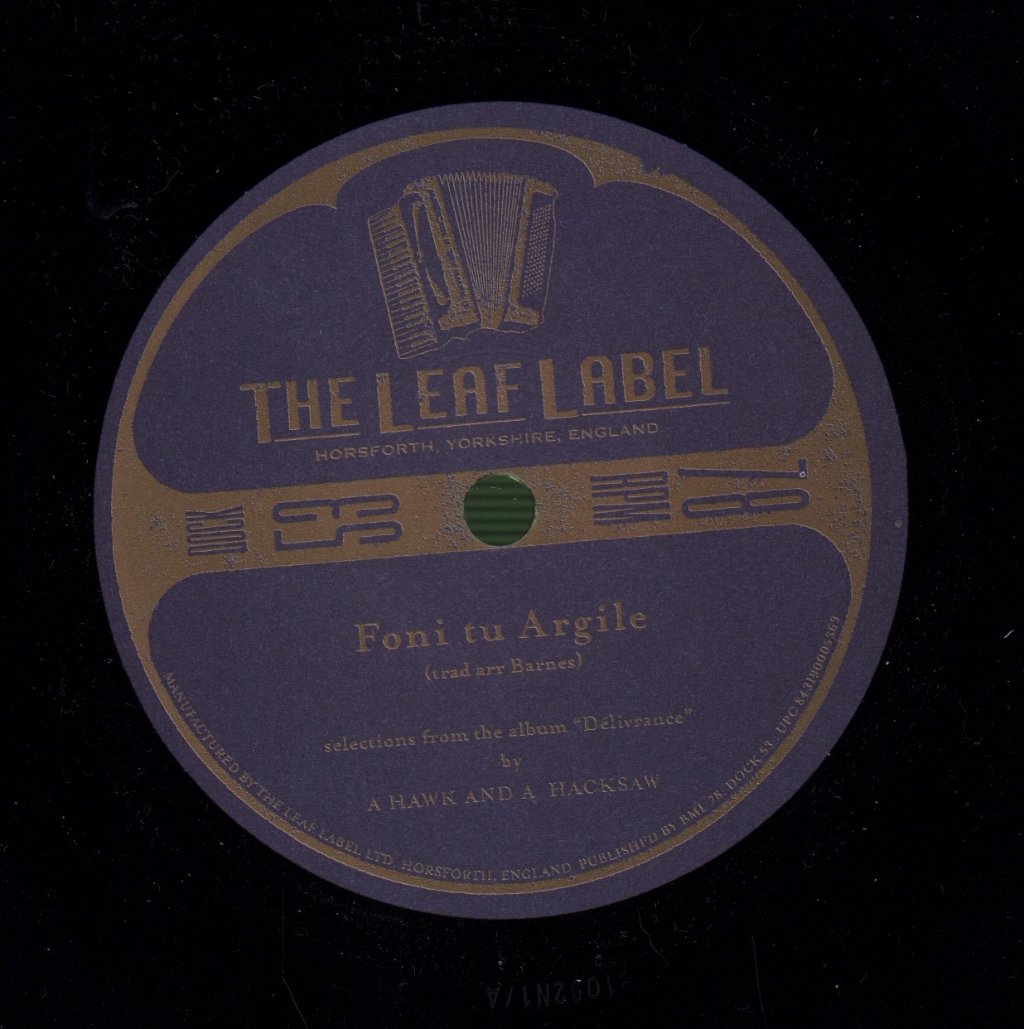 A Hawk And A Hacksaw - Foni Tu Argile - 10 Inch