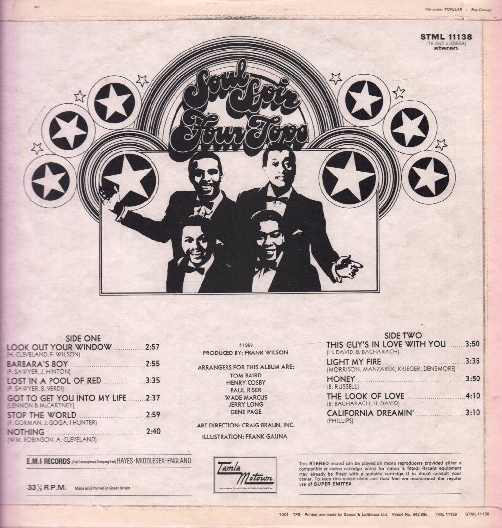 Four Tops - Soul Spin - Lp