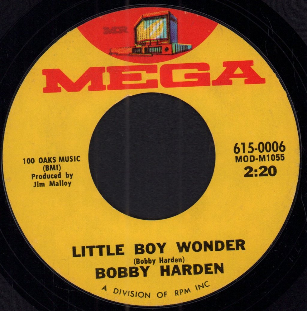 Bobby Harden - Tulsa - 7 Inch